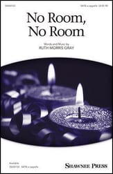 No Room, No Room SATB choral sheet music cover